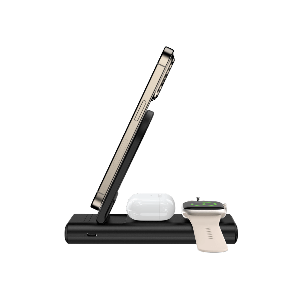 SwanScout 301M - 애플용 3-in-1 마그네틱 보조 배터리