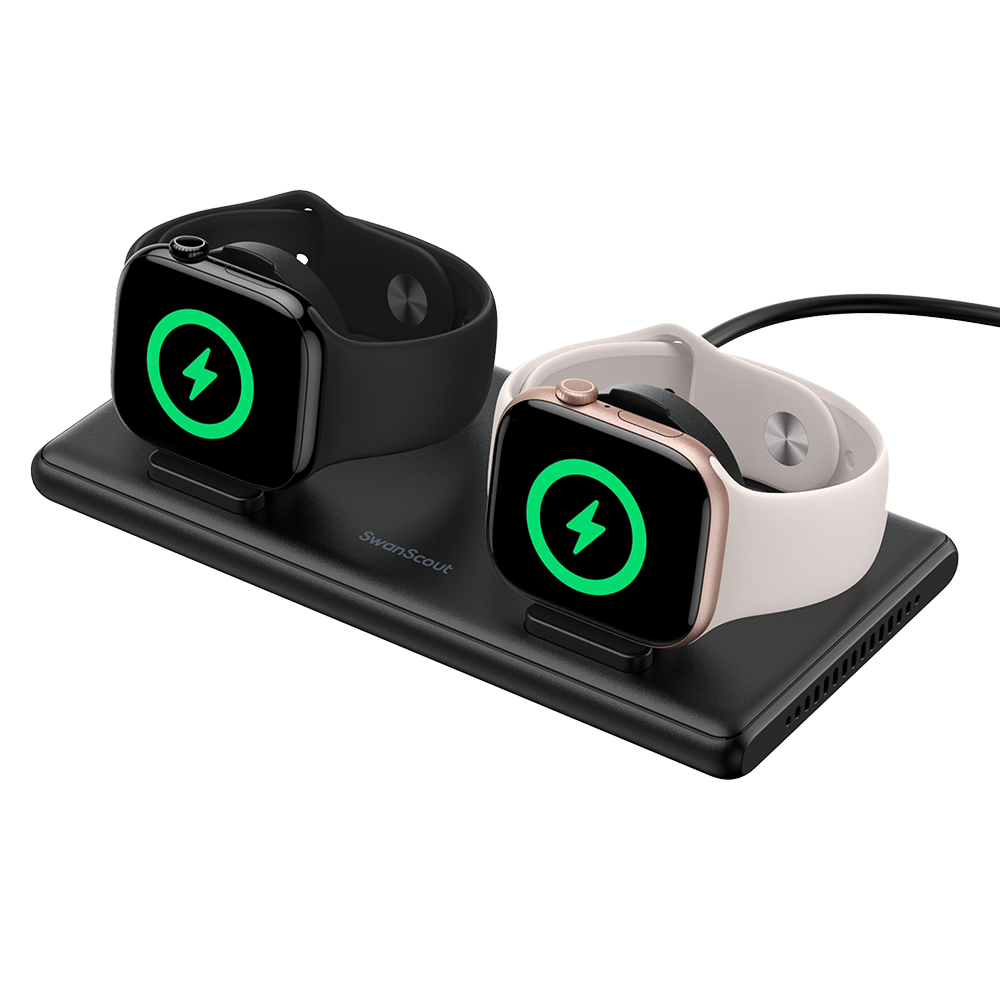 SwanScout 507DA – Podwójna ładowarka do Apple Watch