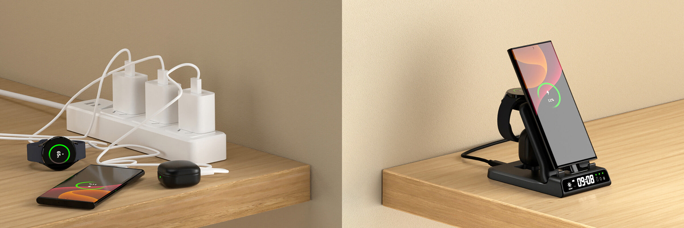 It’s not just a charger—it’s a Samsung Galaxy charging station that brings structure and simplicity to your daily routine.