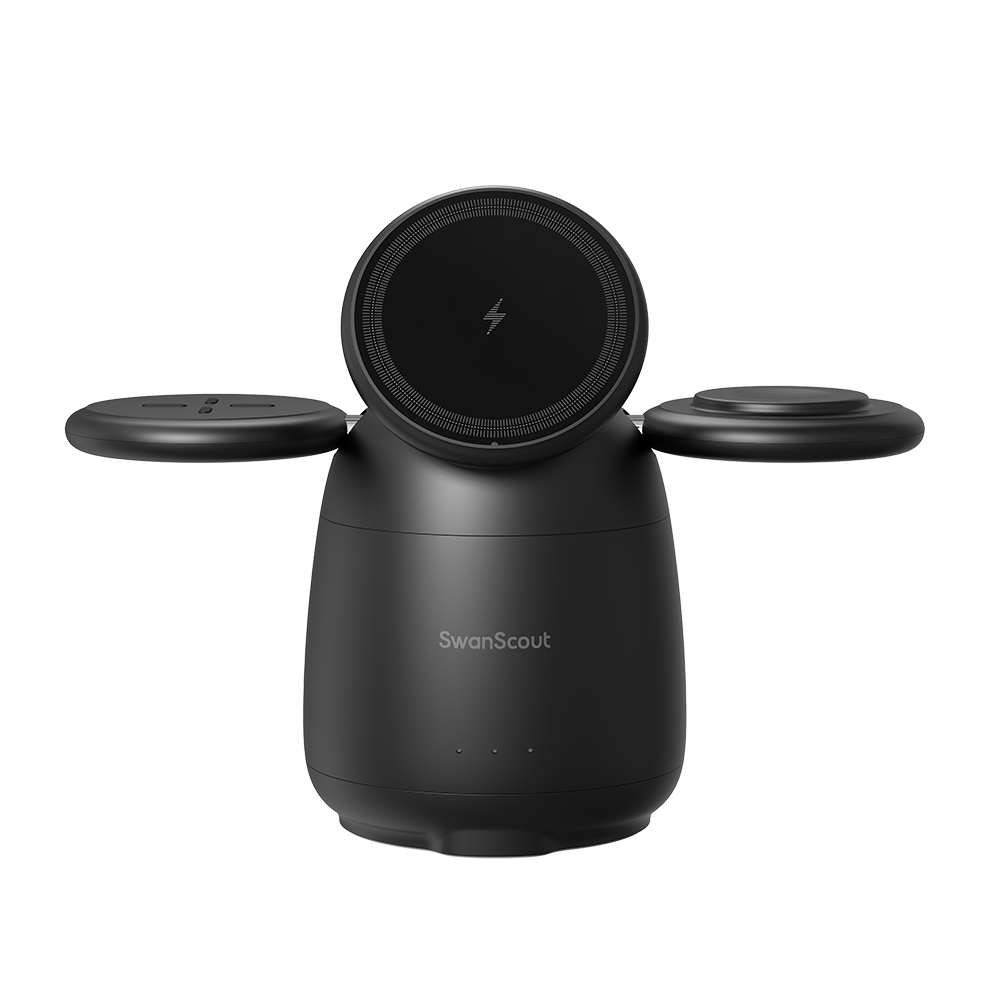 SwanScout 707M - Station de Charge Sans Fil Magnétique pour Apple