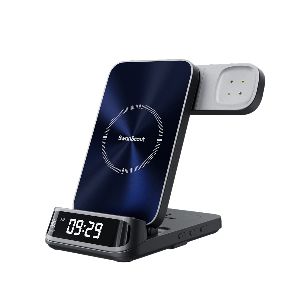 The SwanScout 708G2 is the perfect compact and foldable 3-in-1 charger for Pixel fans.