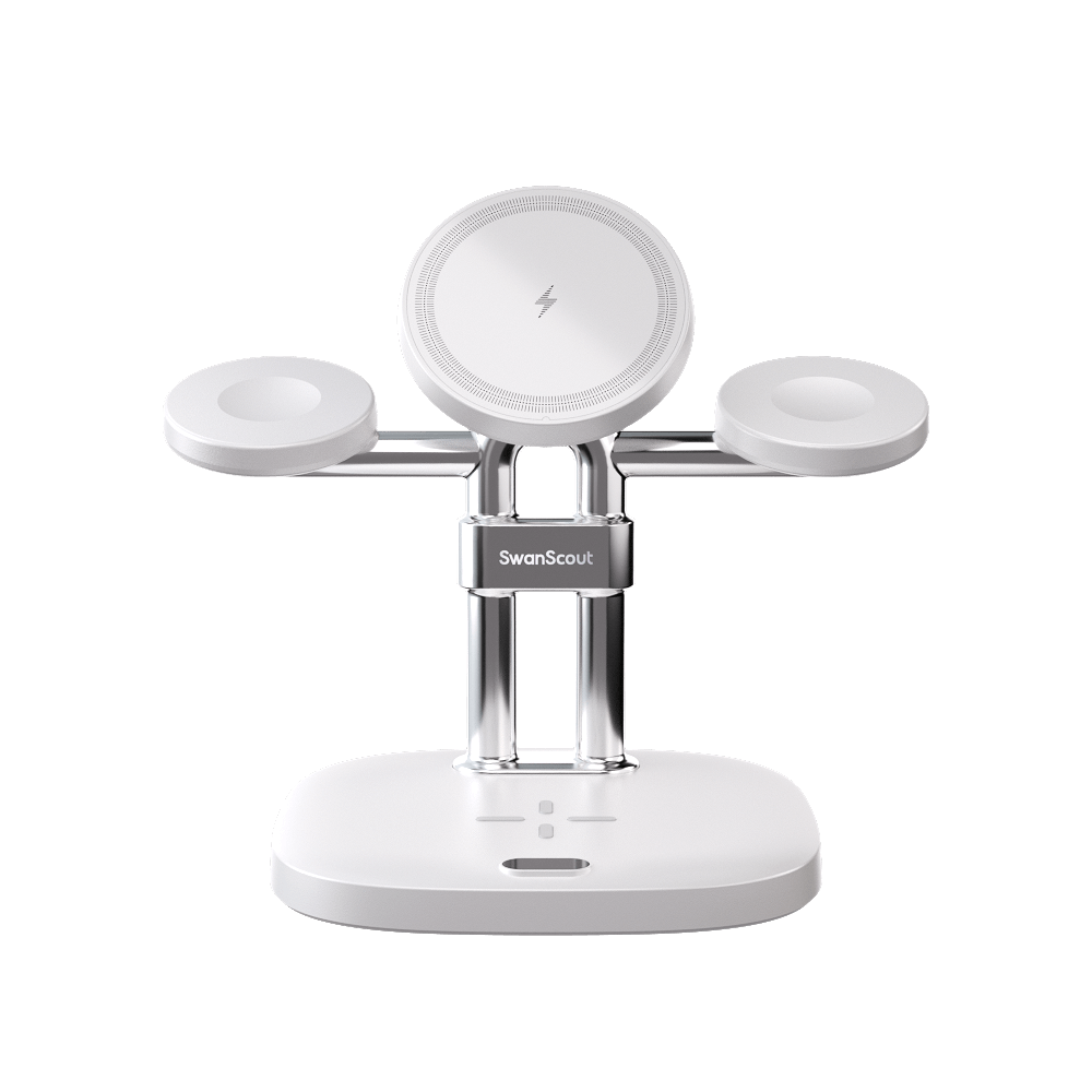 This Apple Watch charging stand offers a sleek and organized solution for daily charging.