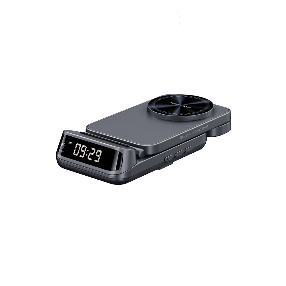 SwanScout 708M(25W) - 25W magnetisk trådlös laddare för Apple