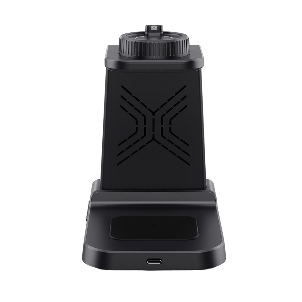 SwanScout C01GM 3-in-1 wireless charging station for Garmin watches, compatible with Garmin Vivosmart, Instinct, and Vivoactive series.