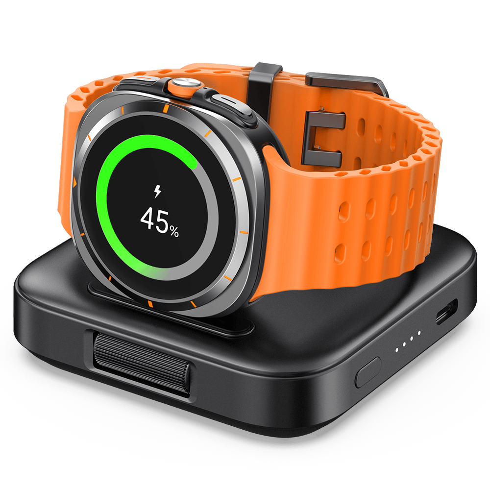 SwanScout_303S | 1800mAh Wireless Watch Charger for Galaxy Watch 7