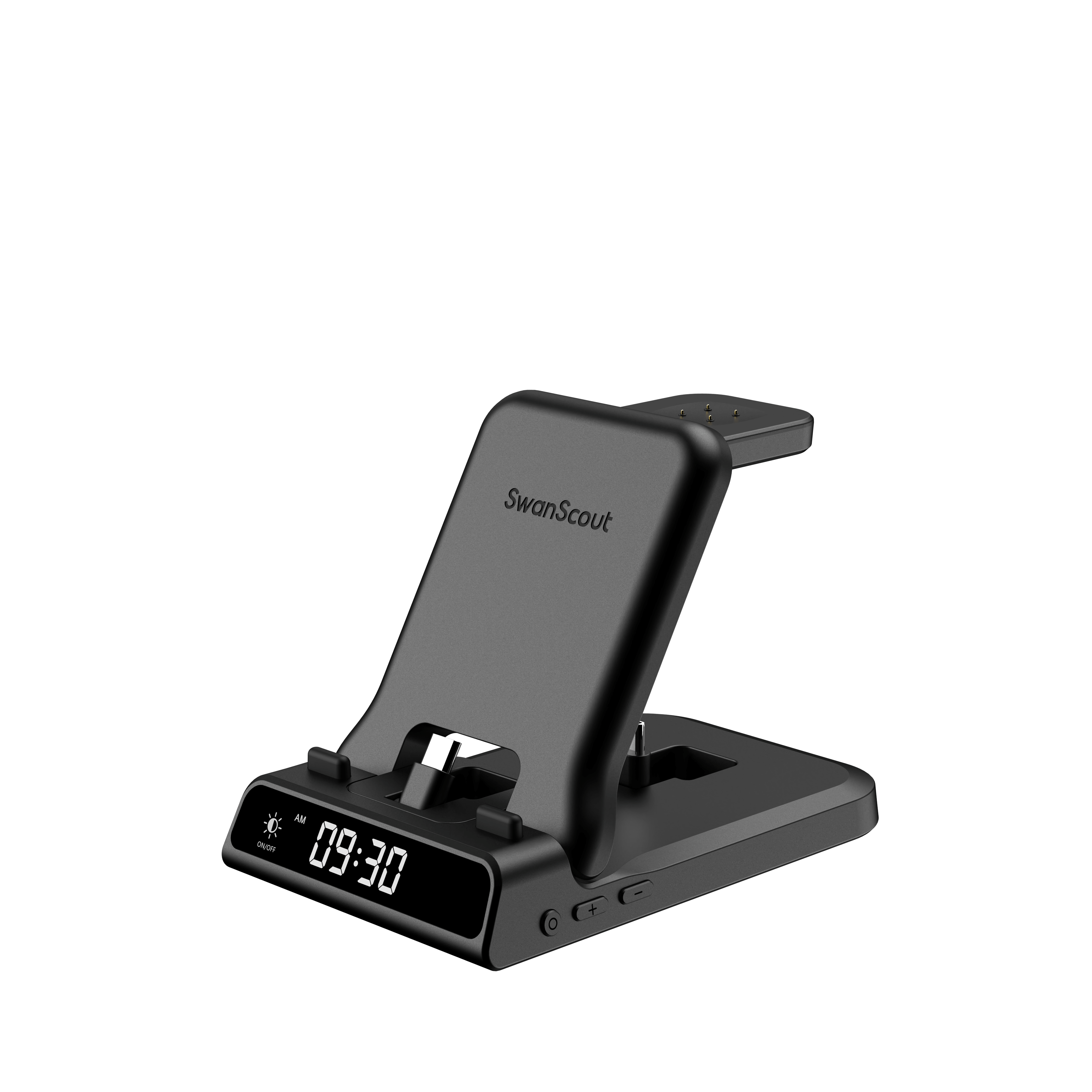 SwanScout 701G2 | 3 In 1 Fast&Foldable Charging Station for Google Devices