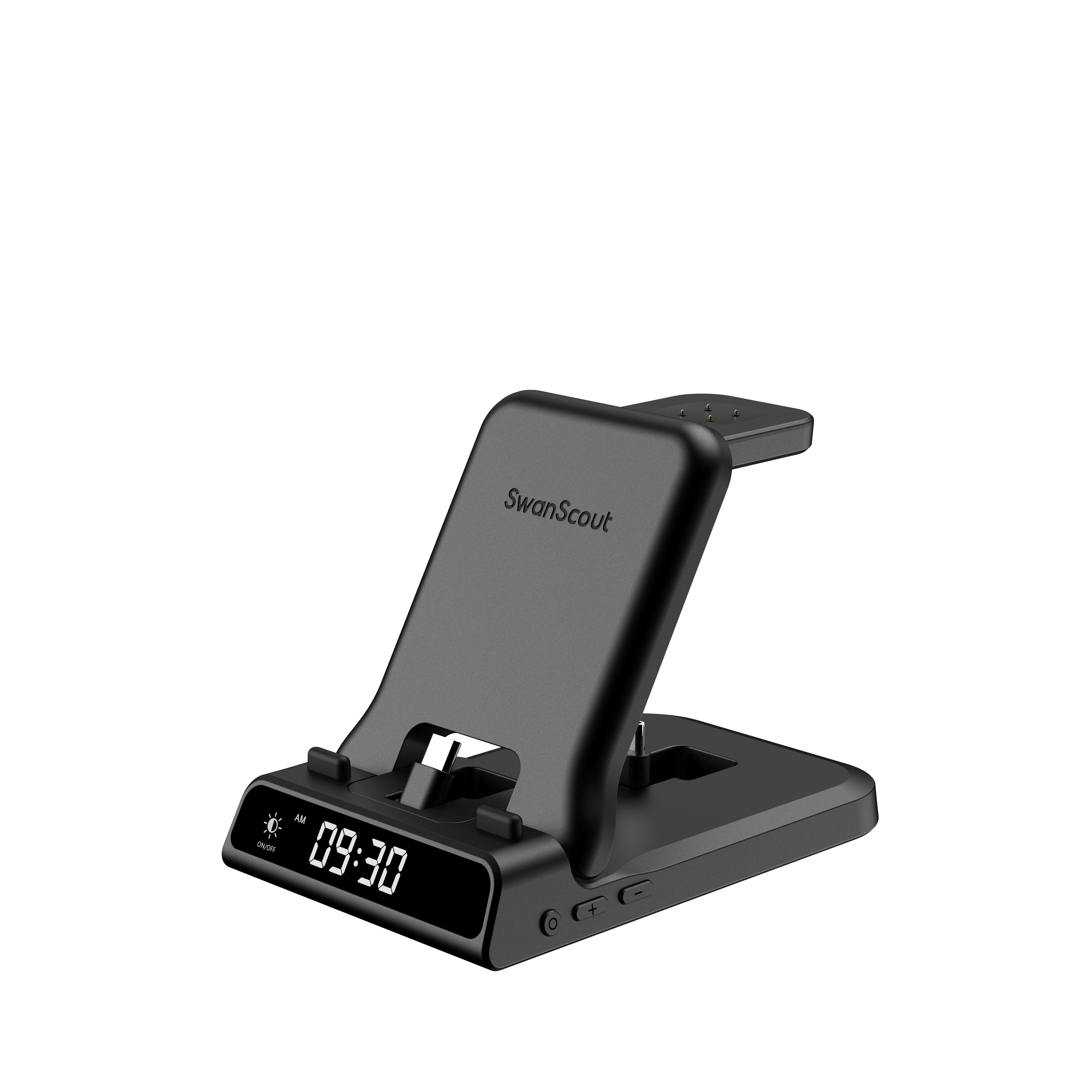 SwanScout 701G2 is a compact Pixel charging station, offering organized and efficient power delivery for your Google devices